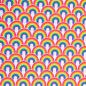 Preview: Baumwolljersey Rainbows by Lycklig Design von Swafing